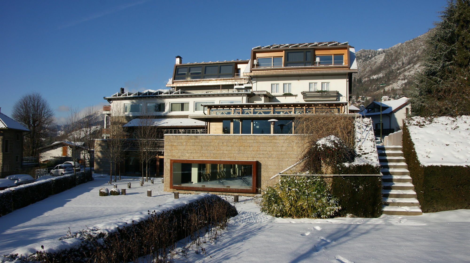 Hotel Milano Alpen Resort Meeting&Spa Castione della Presolana Bagian luar foto